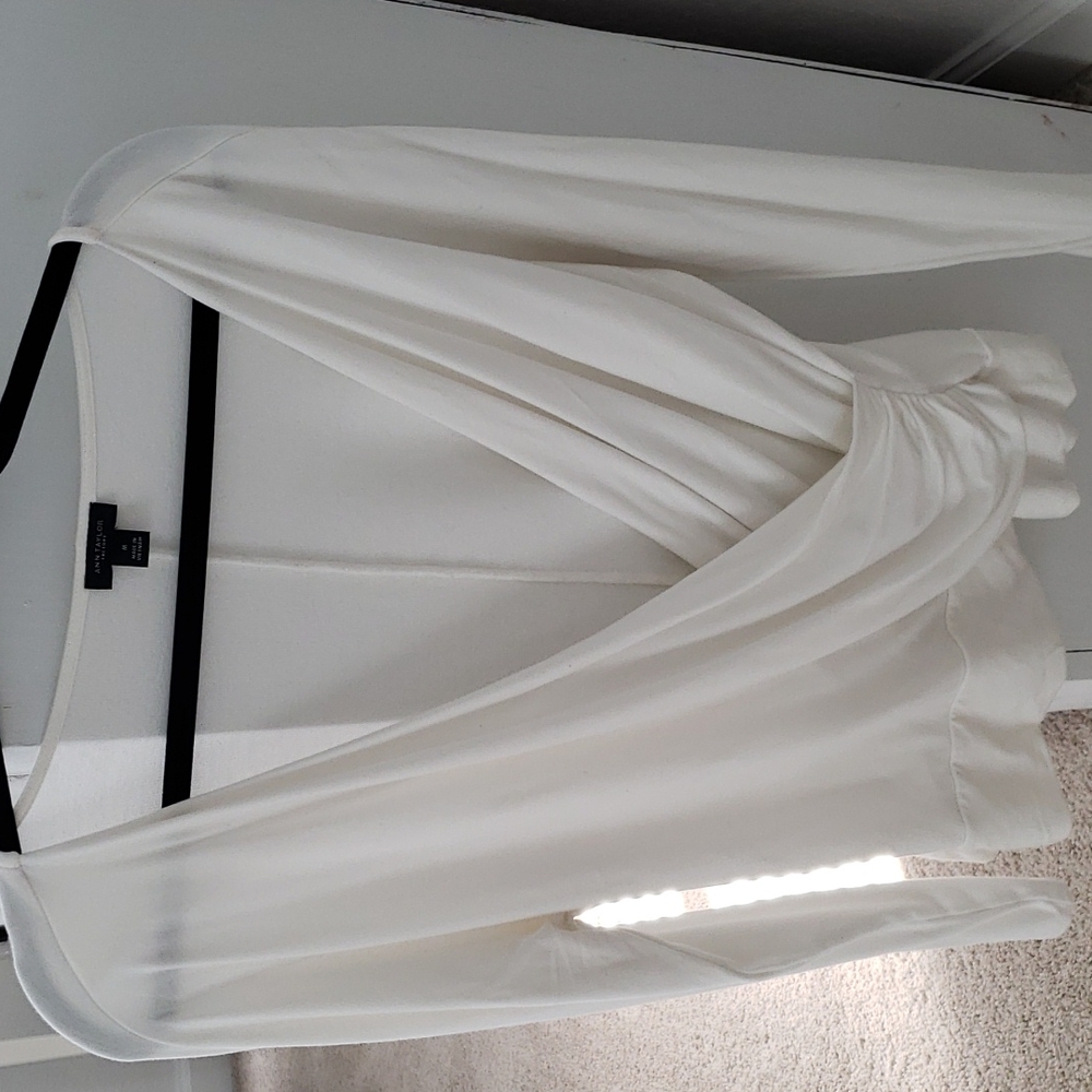 Ann Taylor Off-White Top